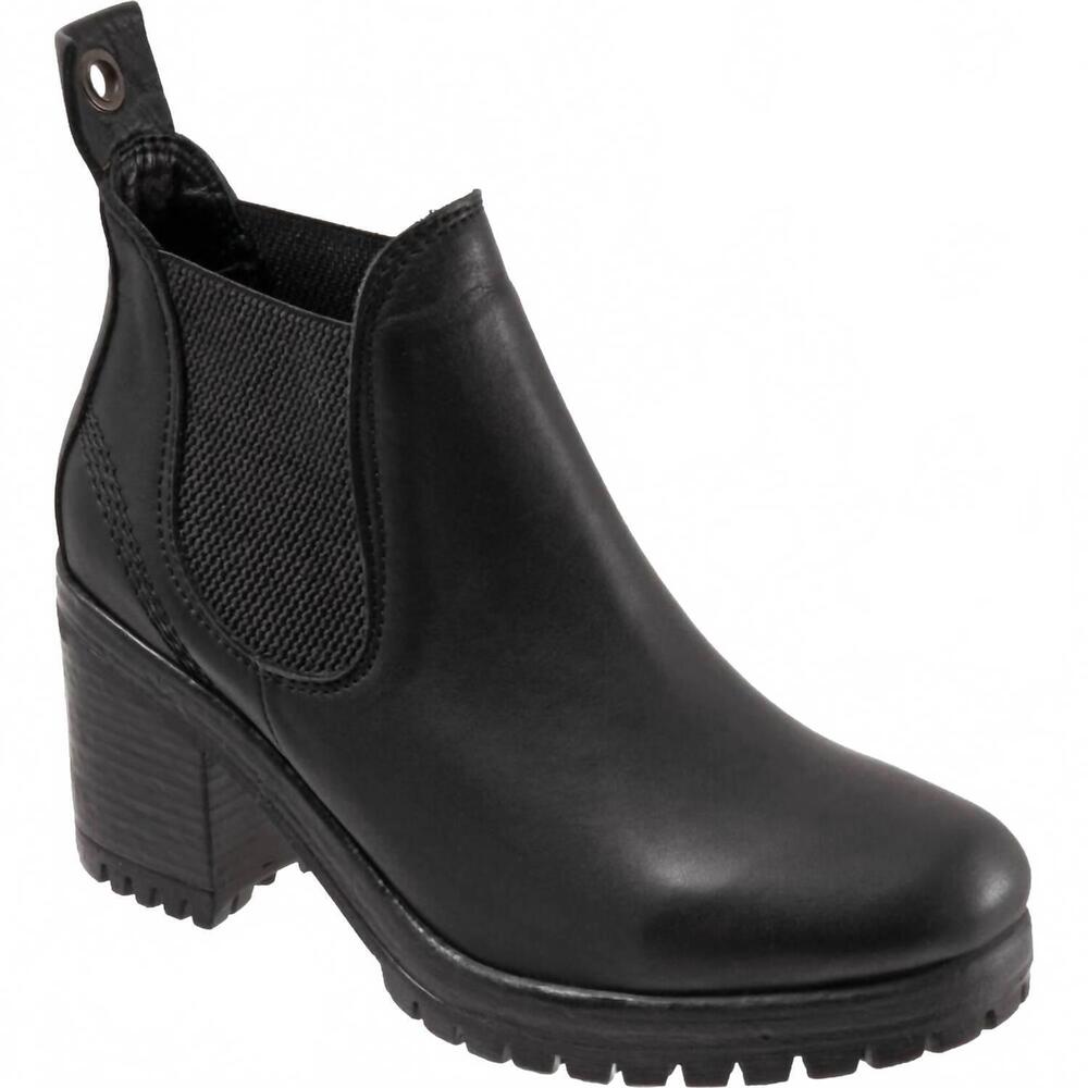 NEW BUENO women's flight bootie in black